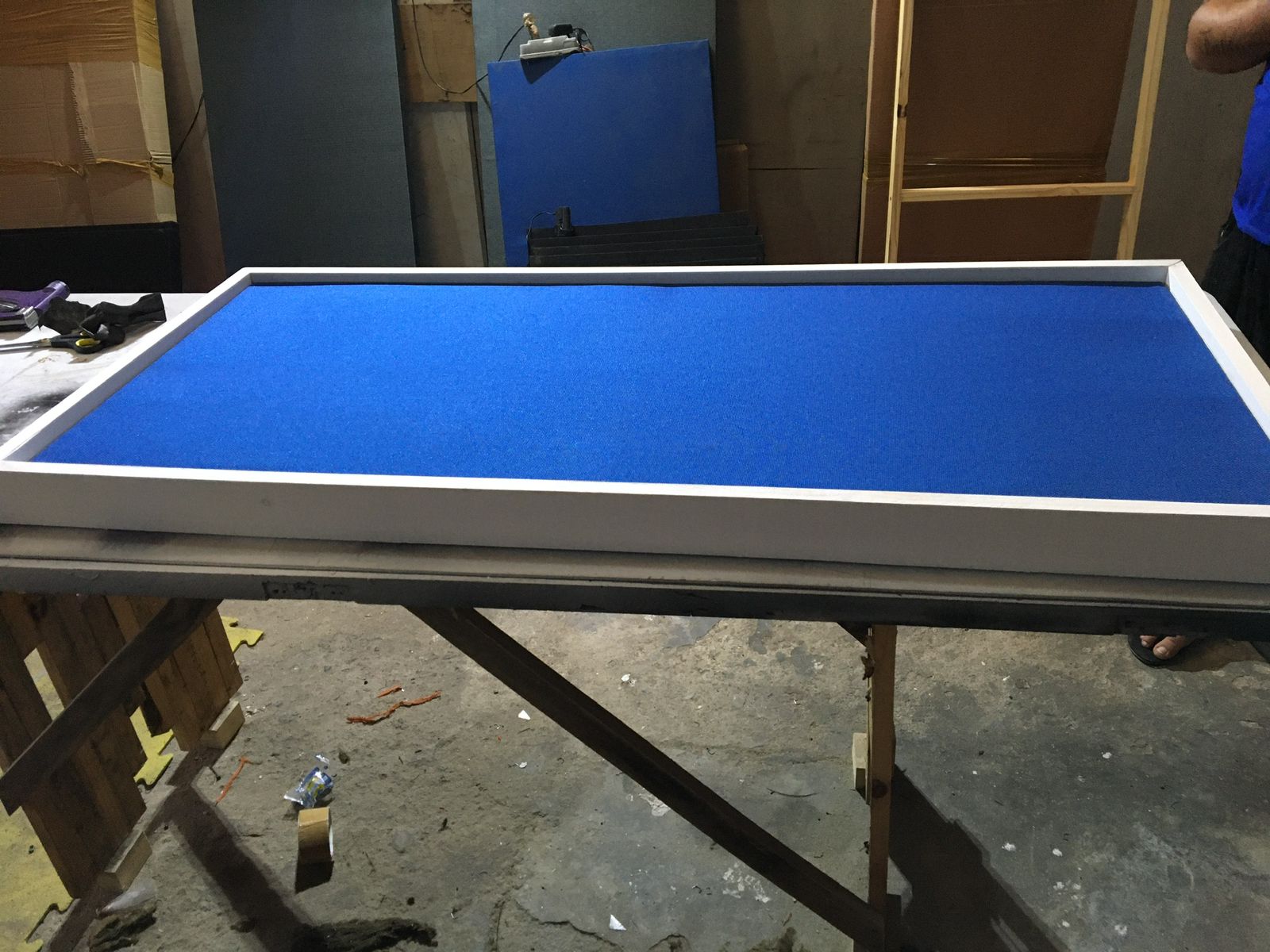 4 Painel Acústico 125x65x5 Cm Com Moldura Lã 96kgm3 - Imagem 2