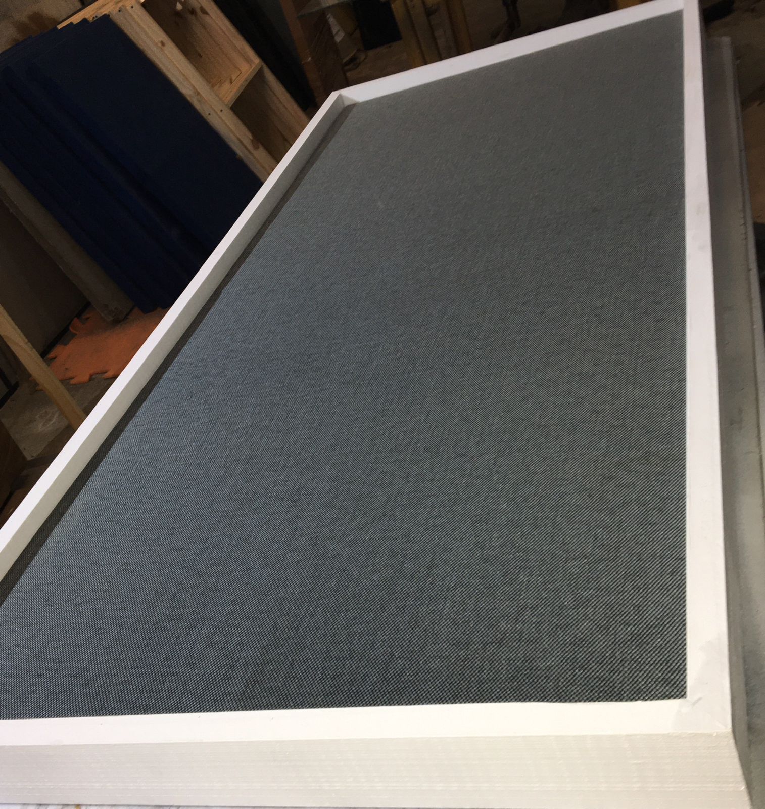 4 Painel Acústico 125x65x5 Cm Com Moldura Lã 96kgm3 - Imagem 3